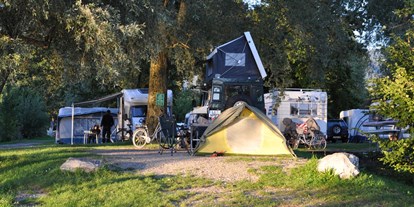 Campingplätze - Reisemobilstellplatz vor der Schranke - Allgäu / Bayerisch Schwaben - Park-Camping Lindau am See