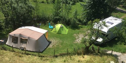 Campingplätze - Reisemobilstellplatz vor der Schranke - Allgäu / Bayerisch Schwaben - Camping Sonnenbuckl