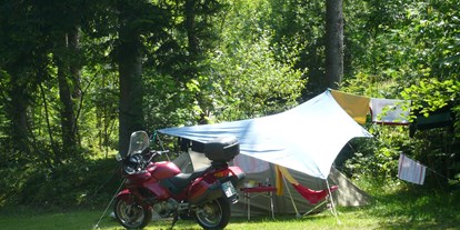 Campingplätze - Besonders ruhige Lage - Allgäu / Bayerisch Schwaben - Waldbad Camping Isny