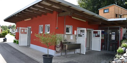 Campingplätze - Frischwasser am Stellplatz - Allgäu / Bayerisch Schwaben - Camping Illertissen