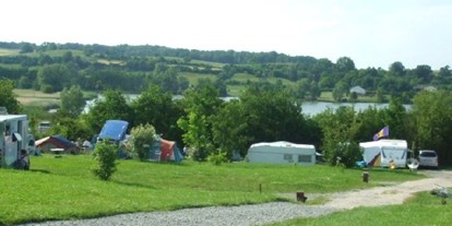 Campingplätze - Bänke und Tische für Zelt-Camper - Franken - Seecamping Obernzenn