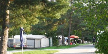 Campingplätze - Auto am Stellplatz - Pleinfeld - Waldcamping Brombach e.K.