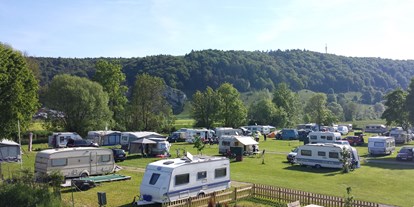 Campingplätze - Grillen mit Holzkohle möglich - Bayern - Camping Dollnstein