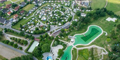 Campingplätze - Grillen mit Holzkohle möglich - Bayern - Camping am Naturerlebnisbad
