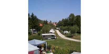 Campingplätze - Bänke und Tische für Zelt-Camper - Ostbayern - Frankenalb-Camping