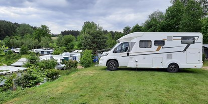 Campingplätze - Bänke und Tische für Zelt-Camper - Ostbayern - Camping Haus Seeblick