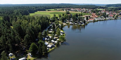 Campingplätze - Wohnwagenstellplatz vor der Schranke - See-Campingpark Neubäuer See