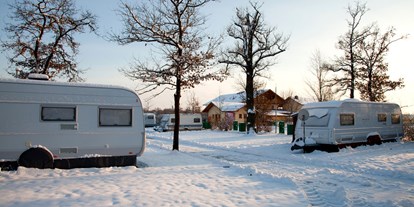 Campingplätze - Kinderspielplatz am Platz - Ostbayern - Wintercamping in Niederbayern - Camping Holmernhof
