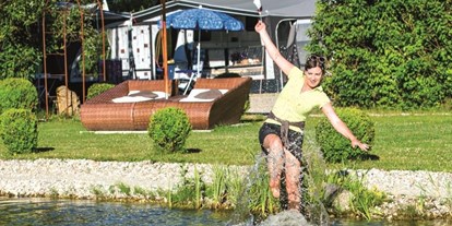 Campingplätze - Baden in natürlichen Gewässern - Bäderdreieck - Kur- und Feriencamping Max 1