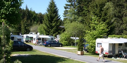 Campingplätze - TV-Anschluss am Stellplatz - Campingplatz Fichtelsee