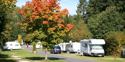 Campingplätze - Klassifizierung (z.B. Sterne): Fünf - Campingplatz Fichtelsee