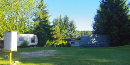 Campingplätze - Frischwasser am Stellplatz - Weismain - Schlosscamping Kleinziegenfeld