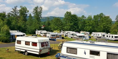 Campingplätze - Grillen mit Holzkohle möglich - Bayern - Rhöncamping