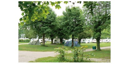 Campingplätze - Bänke und Tische für Zelt-Camper - Bayern - Campingplatz Renken am Kochelsee