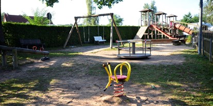 Campingplätze - Kinderspielplatz am Platz - Franken - Camping Zur Mühle