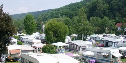 Campingplätze - Tischtennis - Campingplatz Saaleinsel Gemünden