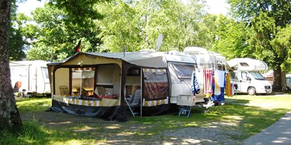 Campingplätze - Baden in natürlichen Gewässern - Oberbayern - Camping Halbinsel Burg
