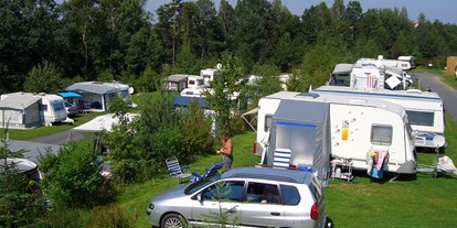 Campingplätze - Wohnwagenstellplatz vor der Schranke - Neualbenreuth - Camping -Sibyllenbad