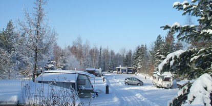 Campingplätze - Auto am Stellplatz - Neualbenreuth - Camping -Sibyllenbad