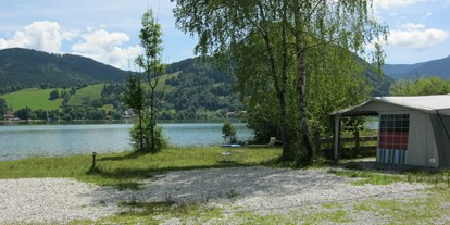 Campingplätze - Auto am Stellplatz - Schliersee - Camping Schliersee