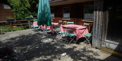 Campingplätze - Bänke und Tische für Zelt-Camper - Missen-Wilhams - Campingplatz Wiederhofen