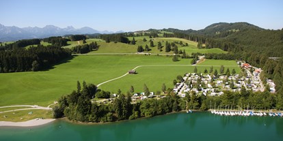 Campingplätze - Hundedusche - Allgäu / Bayerisch Schwaben - Campingplatz Seewang