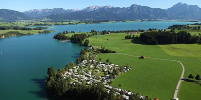 Campingplätze - Liegt in den Bergen - Allgäu / Bayerisch Schwaben - Campingplatz Seewang