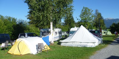 Campingplätze - Liegt am See - Bayern - Campingplatz Seewang
