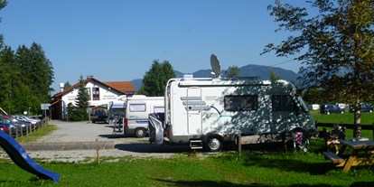 Campingplätze - Frischwasser am Stellplatz - Allgäu / Bayerisch Schwaben - Campingplatz Seewang