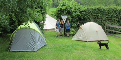 Campingplätze - Bänke und Tische für Zelt-Camper - Bayern - 7 Täler Campingplatz, Altmühltal