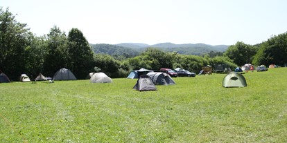 Campingplätze - Lagerfeuer möglich - Gößweinstein - Campingplatz Moritz