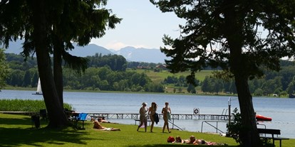 Campingplätze - Kinderspielplatz am Platz - Oberbayern - Camping Strandbad Bootsverleih Wagner