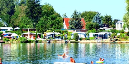 Campingplätze - Grillen mit Holzkohle möglich - Bayerischer Wald - Campingplatz Friedenhain-See