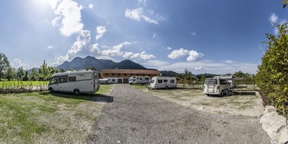 Campingplätze - Grillen mit Holzkohle möglich - Lenggries - Lenggrieser Bergcamping