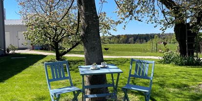Campingplätze - Bänke und Tische für Zelt-Camper - Bayern - Naturcamping