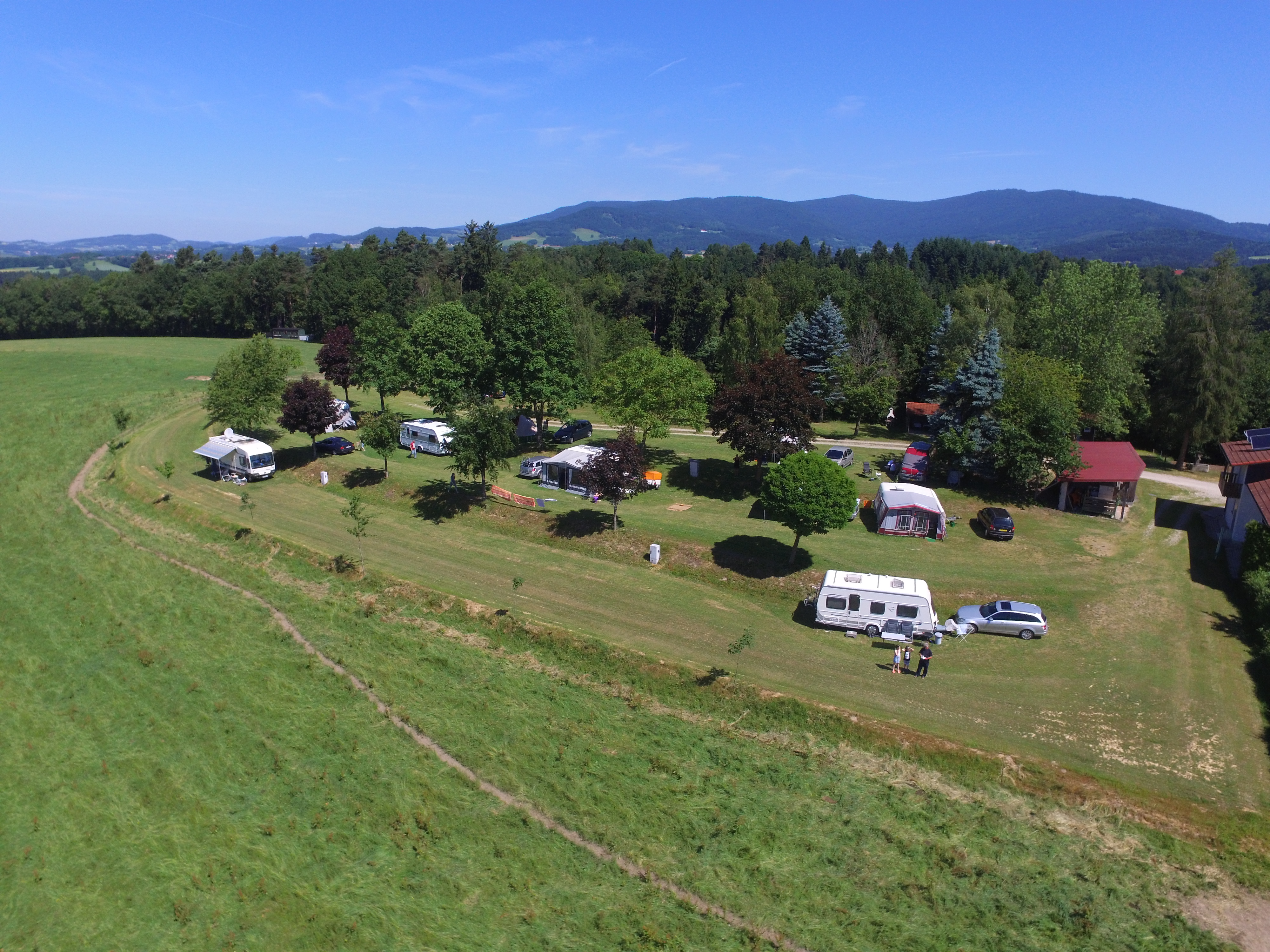 Campingplatz: Camping auf dem Kapfelberg