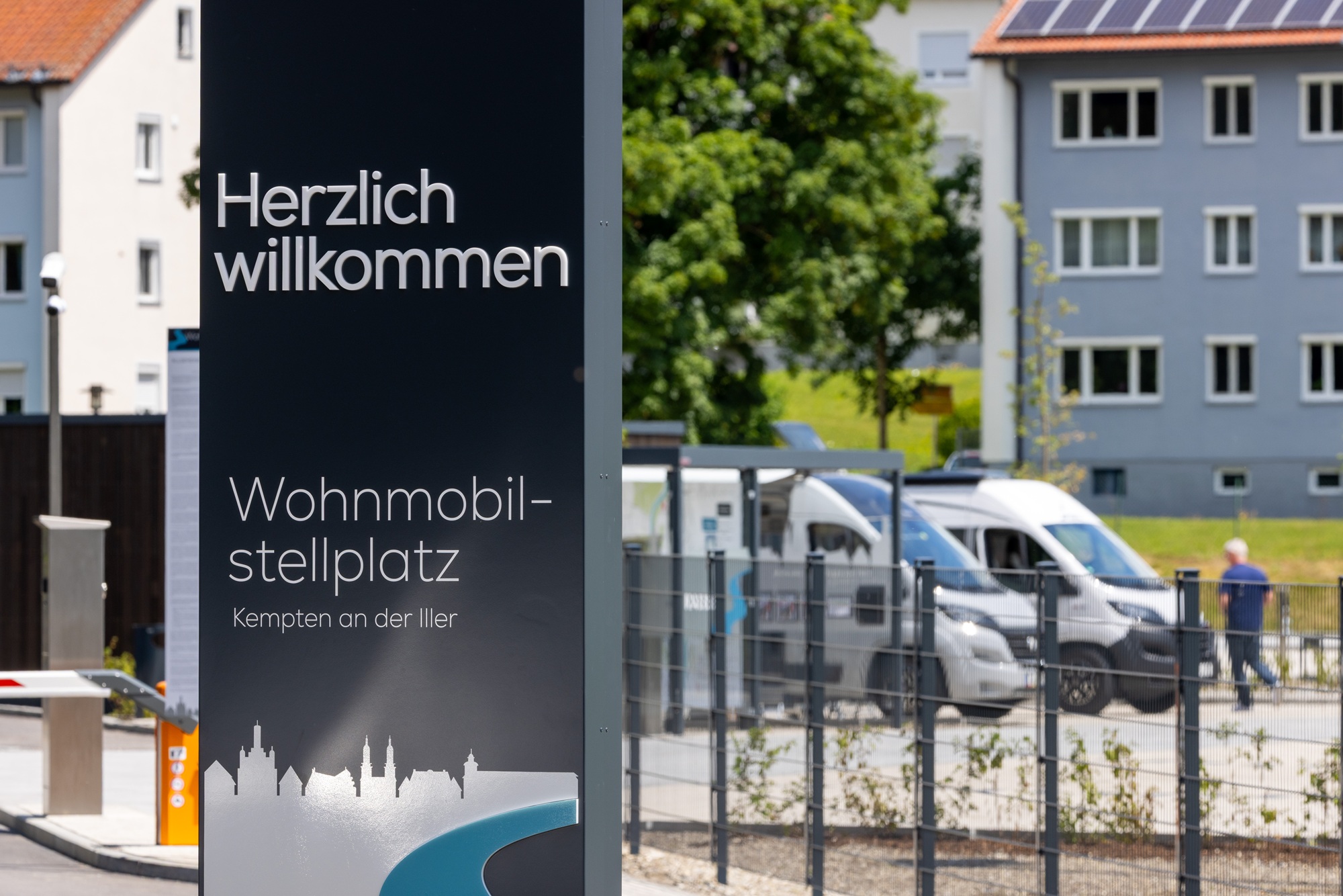 Campingplätze - Duschen mit Warmwasser: kostenpflichtig - Allgäu / Bayerisch Schwaben - Wohnmobilstellplatz Kempten an der Iller