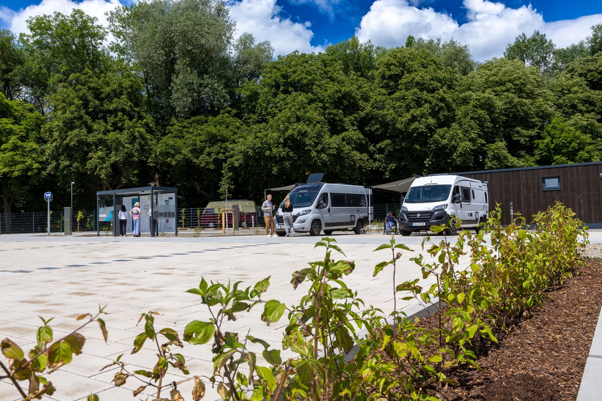 Campingplätze - Duschen mit Warmwasser: kostenpflichtig - Allgäu / Bayerisch Schwaben - Wohnmobilstellplatz Kempten an der Iller