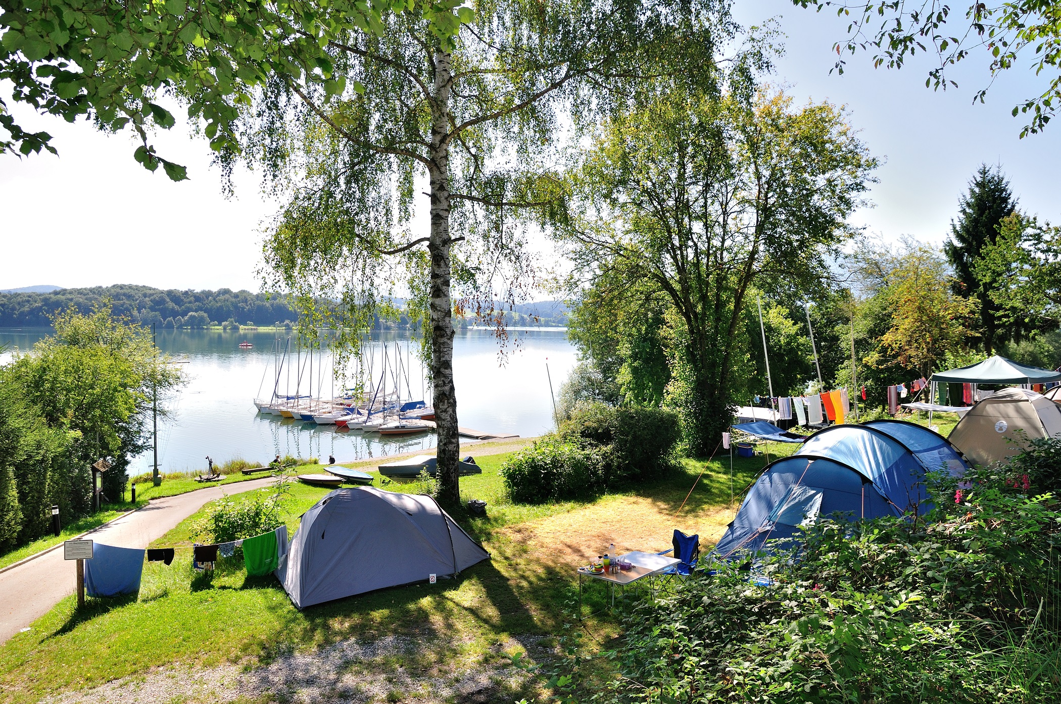 Camping Brugger Am Riegsee | Campingplatz In Deutschland