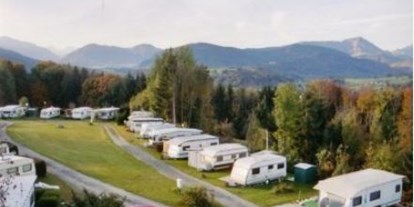 Campingplätze - Zentraler Stromanschluss - Oberbayern - Alpen-Camping
