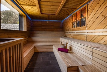 Campingplatz: Sauna im Altholz-Look mit Panoramafenster - Camping-Resort Allweglehen