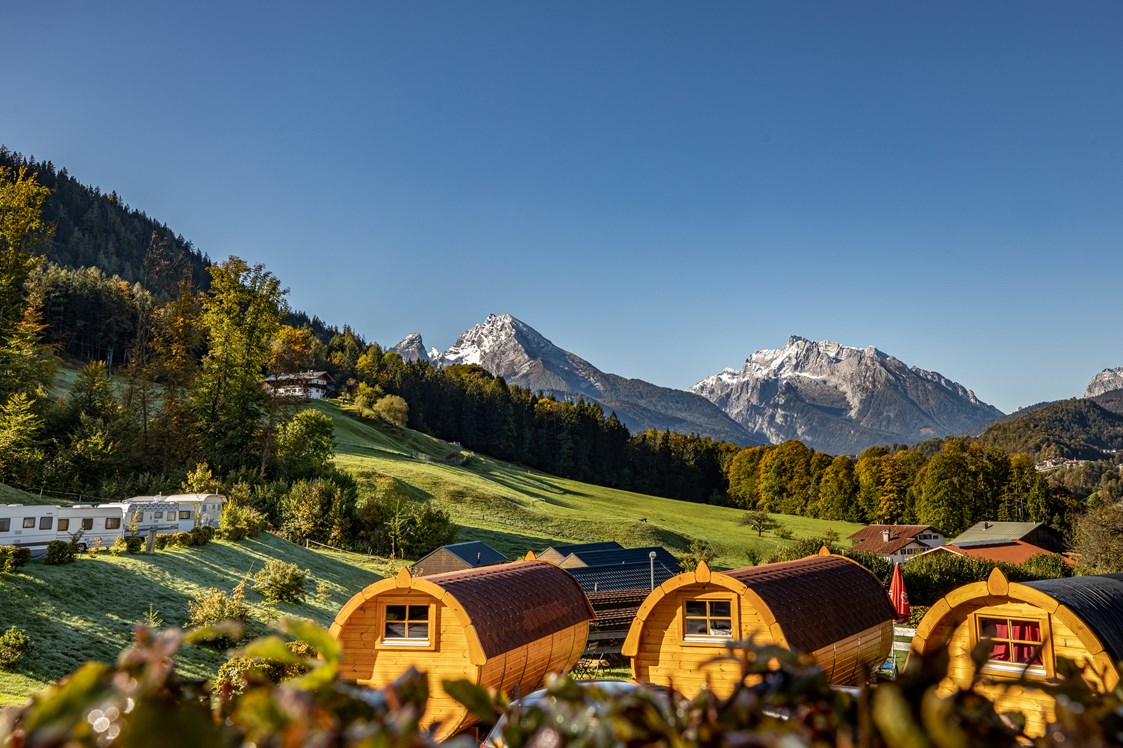 Campingplatz: Panoramablick mit Camping-Fassl - Camping-Resort Allweglehen