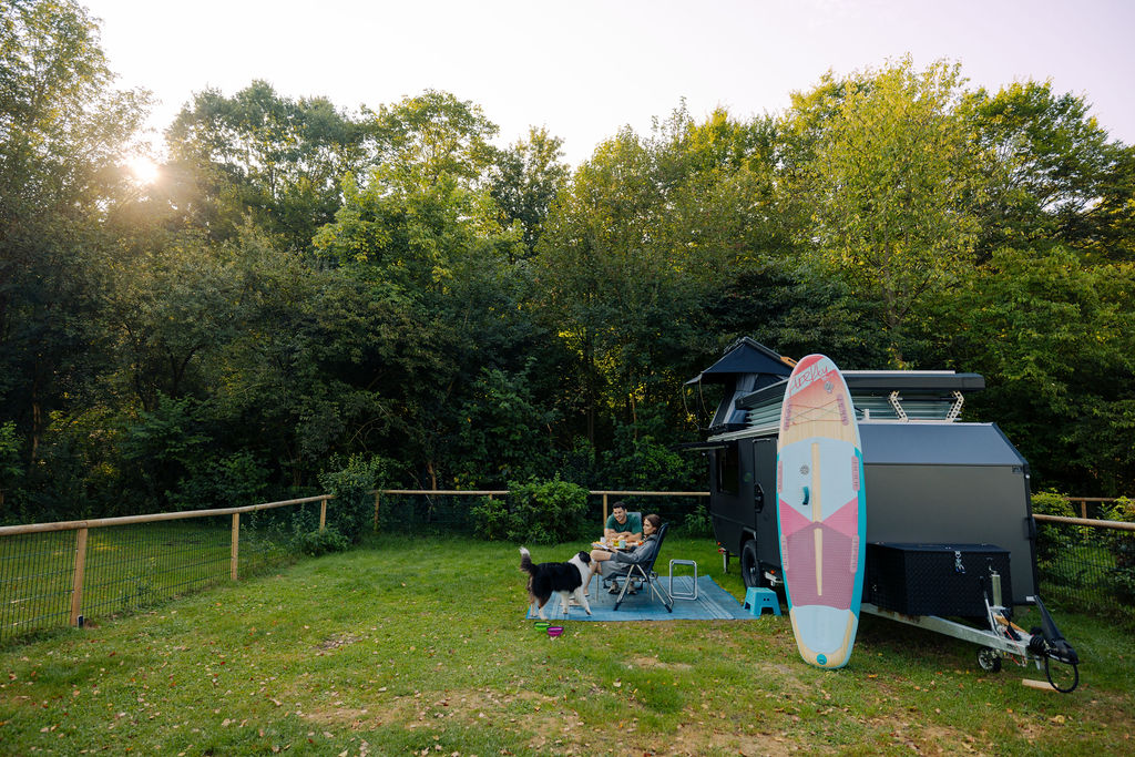 Campingplatz: Hundestellplatz - AZUR Camping Altmühltal in Bayern