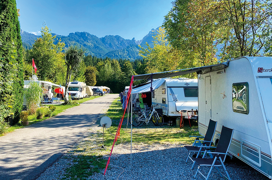 Campingplatz: Camping Bannwaldsee