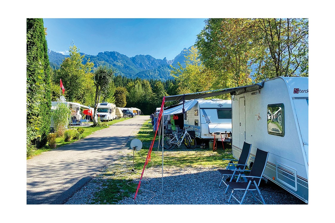 Campingplatz: Camping Bannwaldsee
