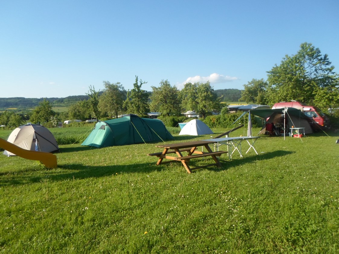Campingplatz: Zelten am Spielplatz - Camping Bergesruh