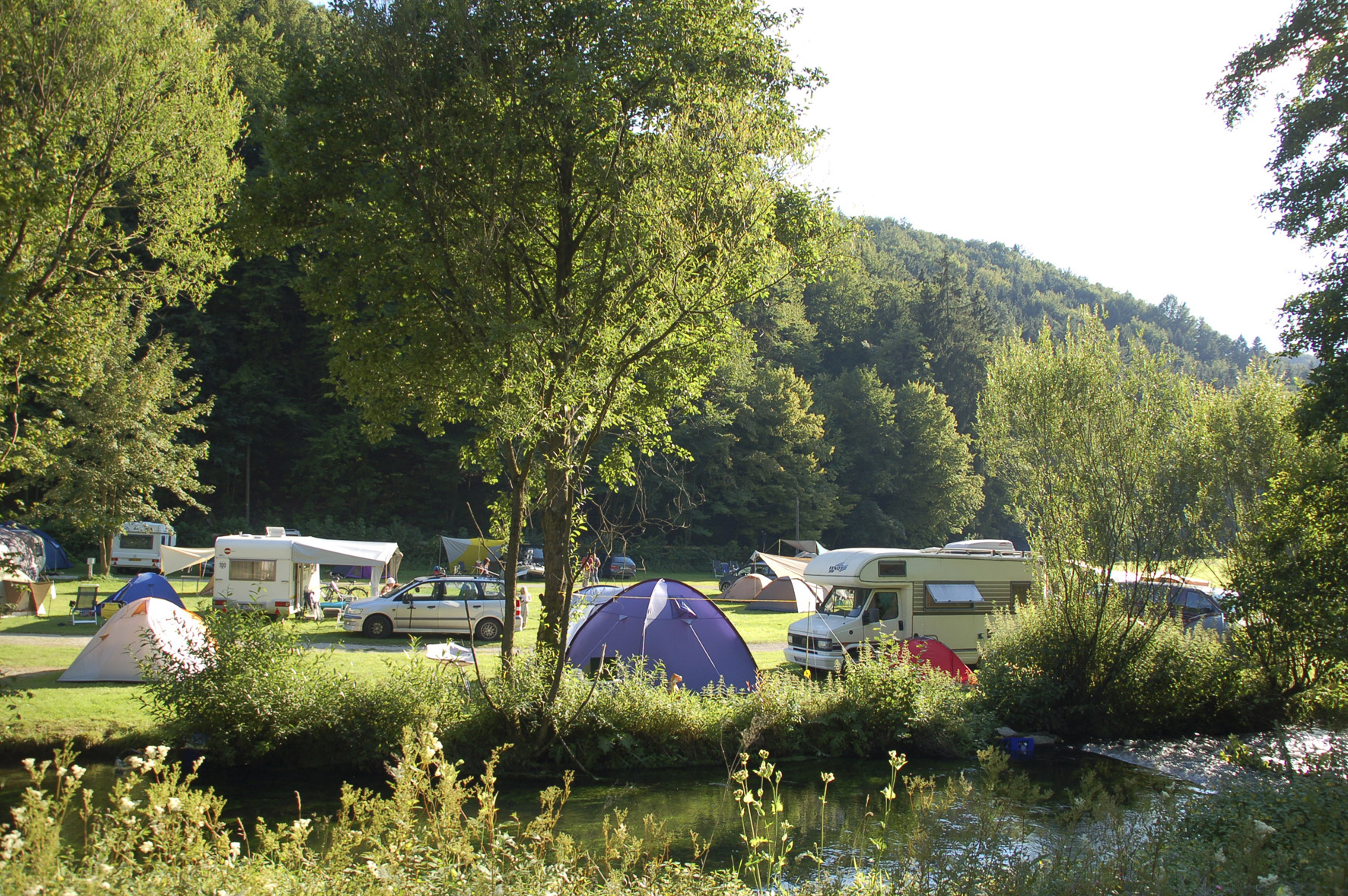 128 Campingpltze mit Liegt am Fluss/Bach in Deutschland - mit Bildern und  Bewertungen Campingleitsystem Bayern