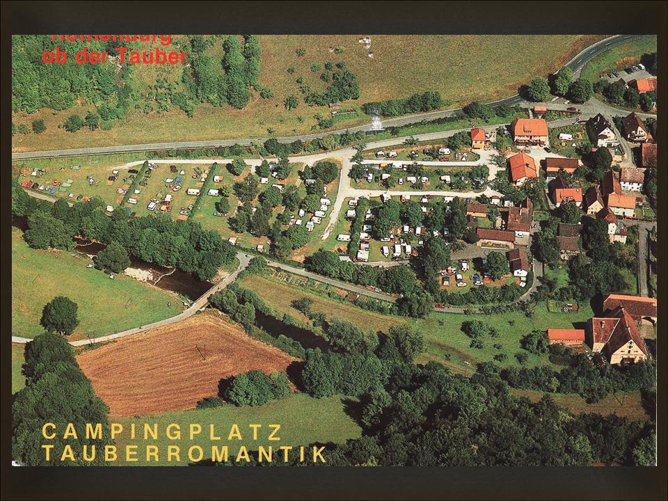Campingplatz: Luftbild vom Campingplatz Tauberromantik - Camping Tauberromantik