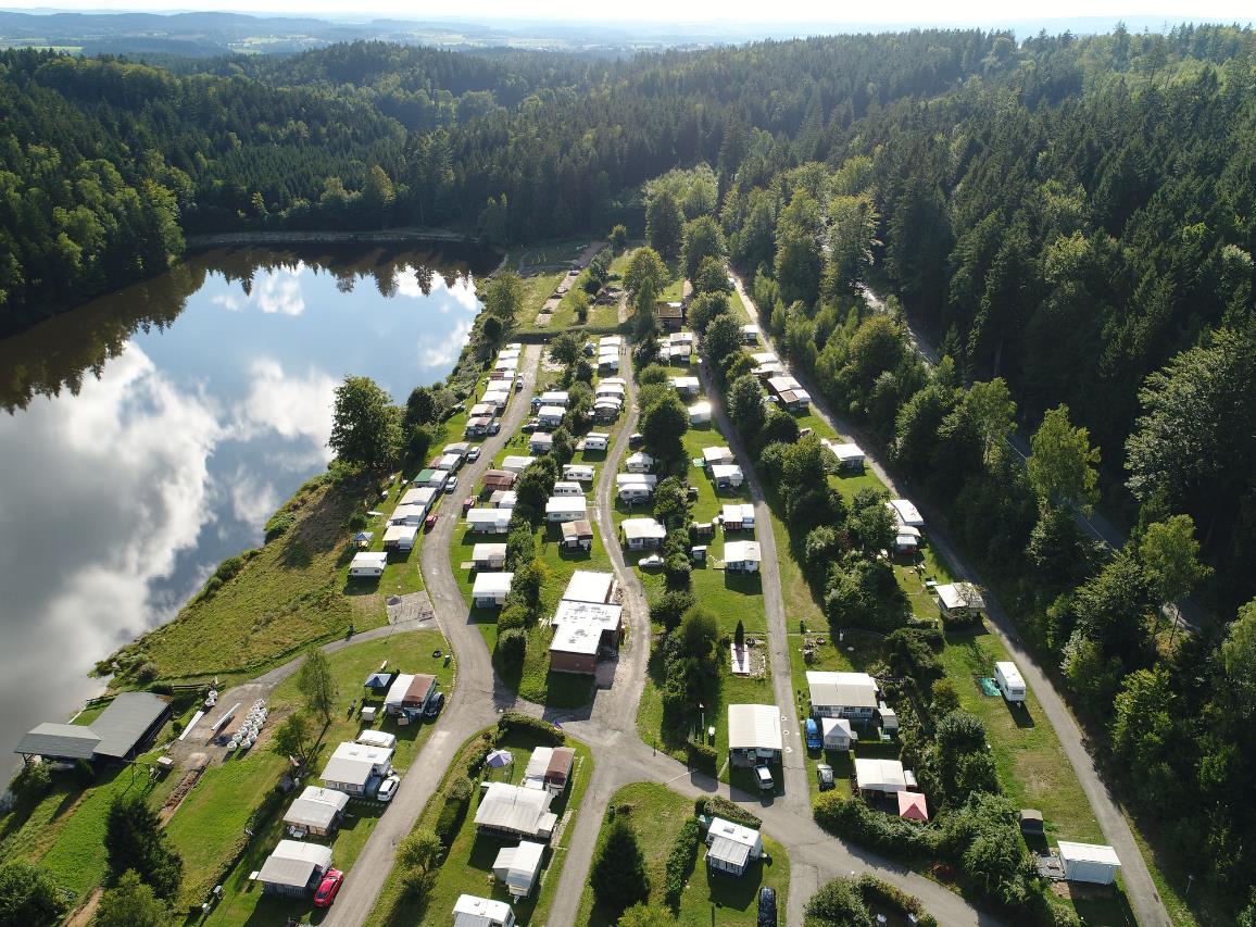 campsites - Reisemobilstellplatz vor der Schranke - Ostbayern - Freizeit und Camping Gaisweiher