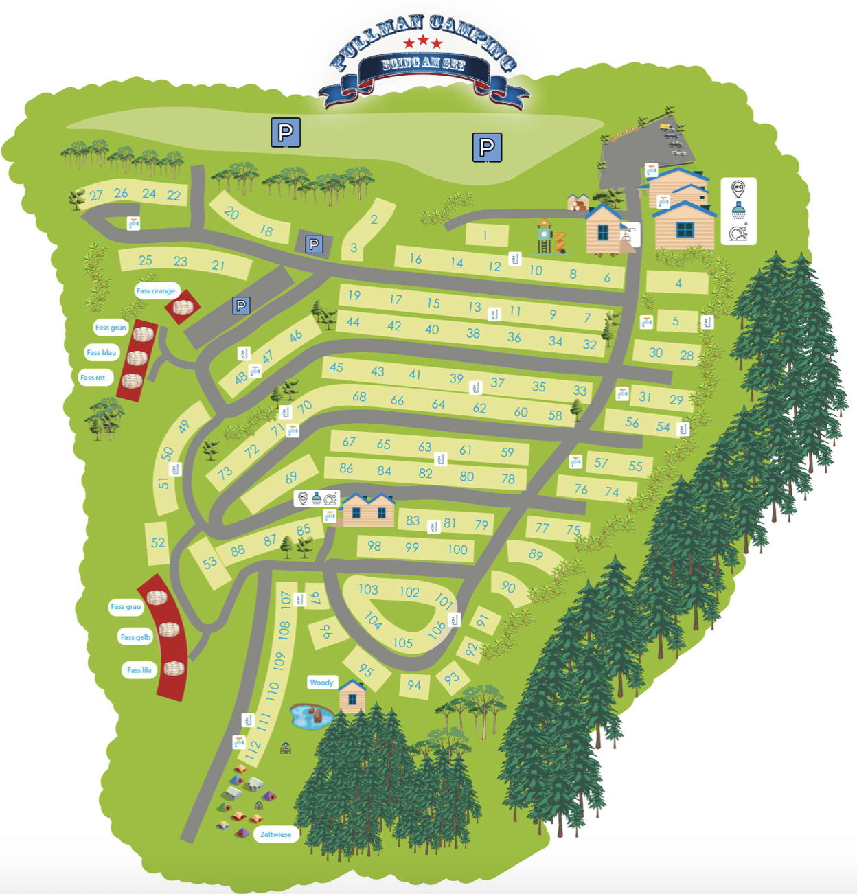 Campingplatz: Pullman-Camping